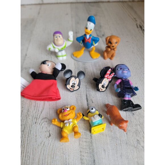 Variety disney Donald Duck mickey buzz lightyear muppet mini toy set - Picture 2 of 7